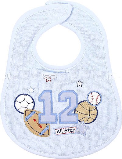 Bib : Carters All Star 12