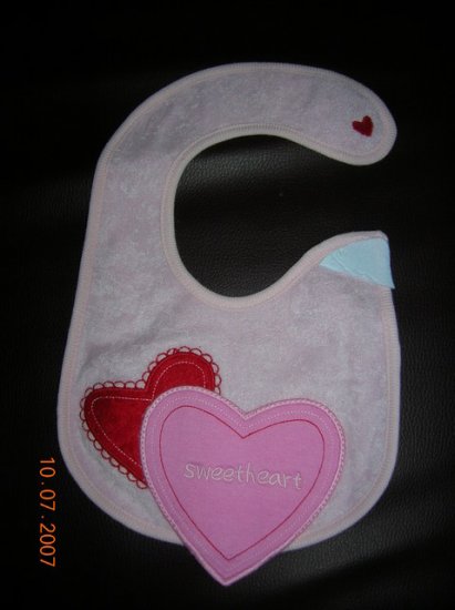 Bib : Carters Sweeteheart Pink
