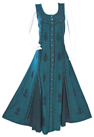 Gothic Vicorian Godet Dress