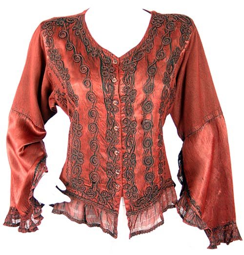 GOTHIC SATIN Flare Cuff