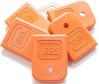 Glock Magazine Floor Plate Orange Sm Part Number LWGLO-1294