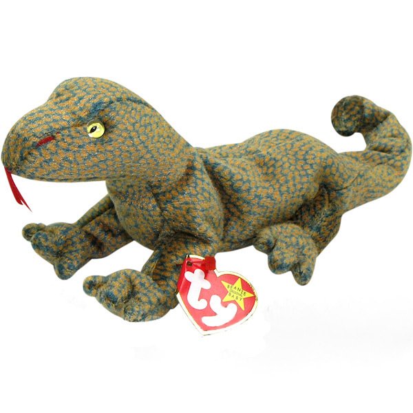 TY Beanie Baby Scaly Lizard