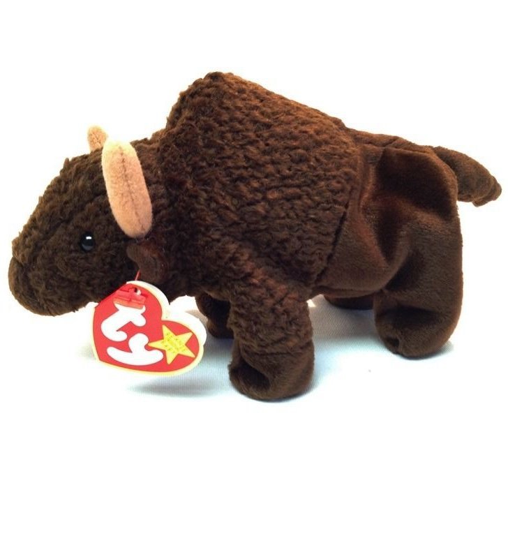 TY Beanie Baby Roam Buffalo