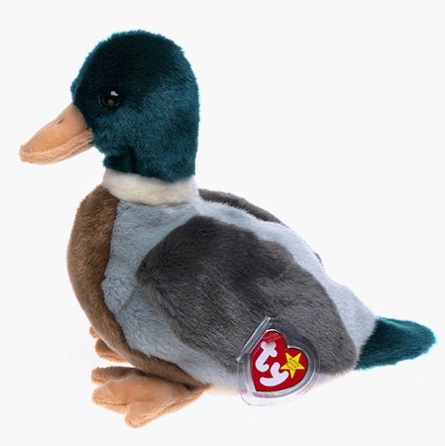 TY Beanie Baby Jake Duck