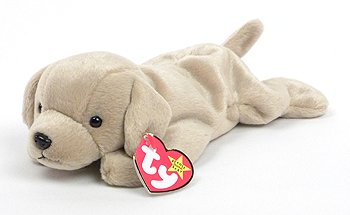 TY Beanie Baby Fetch Dog