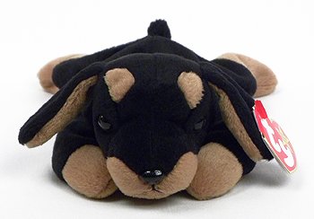 TY Beanie Baby Doby Dog