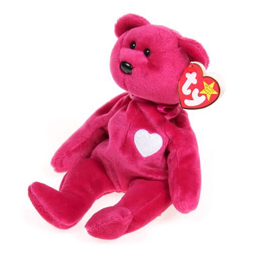 TY Beanie Baby Valentina Bear