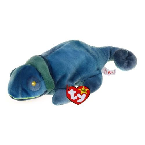 TY Beanie Baby Rainbow Chameleon