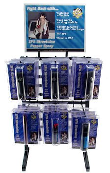 Six Prong Display Rack