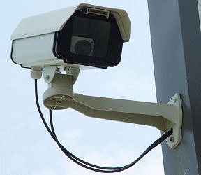 Deluxe Dummy Camera in Outdoor Housing w/ LED light