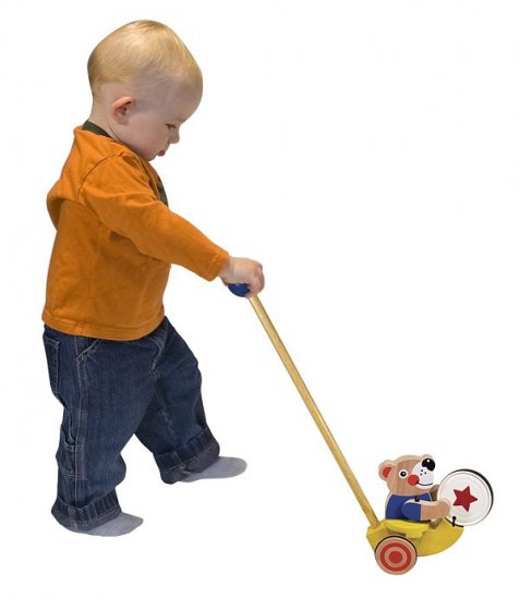 Drumming Bear Push Toy by Melissa & Doug