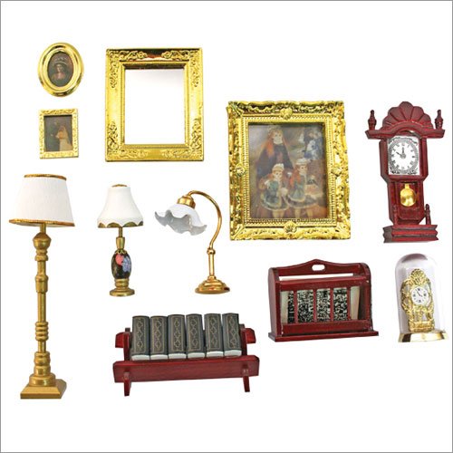 Melissa and Doug - Dollhouse Living Room Accessories