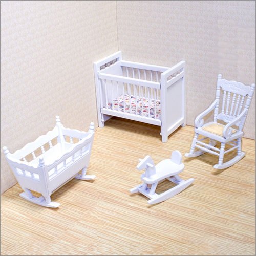 Melissa and Doug - Dollhouse Nursery Furniture