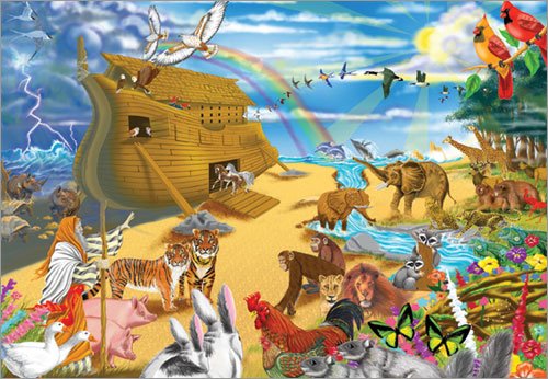 Melissa and Doug - Noah's Ark Cardboard Jigsaw Puzzle