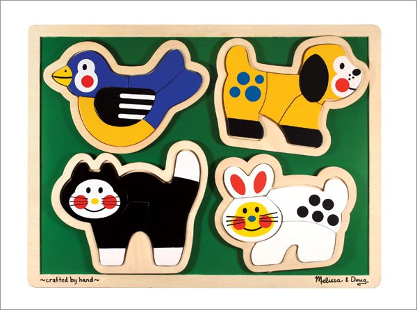 Melissa and Doug - Pets Shaped Puzzle