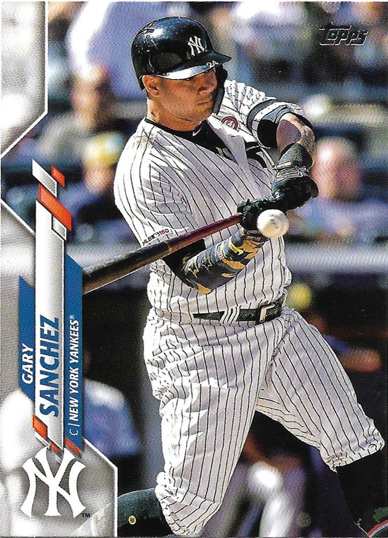 Gary Sanchez 2020 Topps 46 New York Yankees Baseball Card