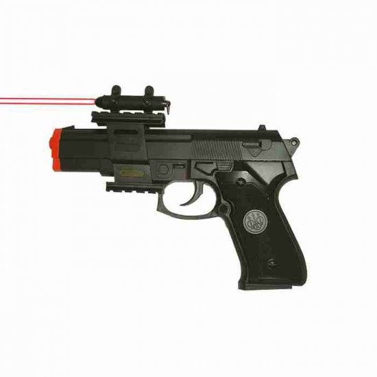 9mm Style Airsoft Gun with Laser Sight