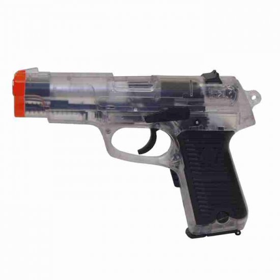 8 in Clear Semi Fully Automatic Pistol