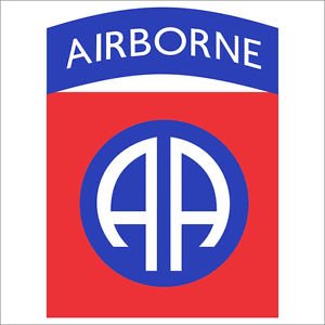 82nd Airborne Division Printed Vinyl Decal / Sticker