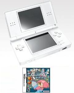 Nintendo DS Lite (Polar White) Bundle with 1 Hot Games