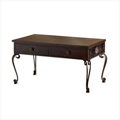 LEATHERETTE COCKTAIL TABLE