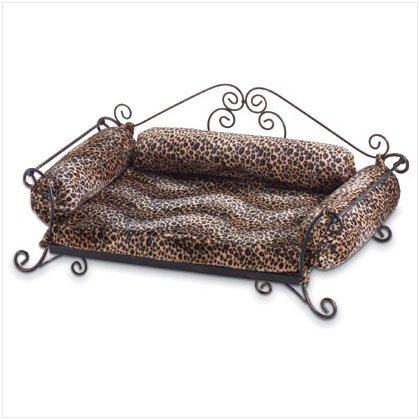 SAFARI CUSHION/METAL PET BED