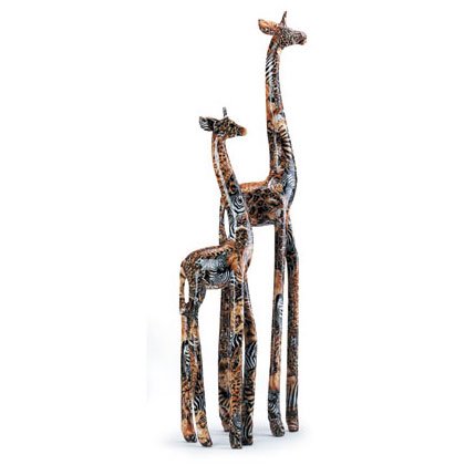 PATCHWORK STANDING GIRAFFE PR.