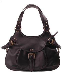 Alexandra Jordan Designer Black Shoulder Bag