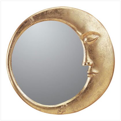 ALAB. GOLD MOON WALL MIRROR