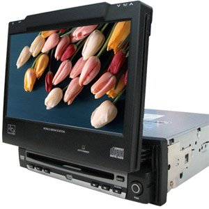 One Din CAR IN-DASH DVD PLAYER WITH TOUCH PANEL 3086