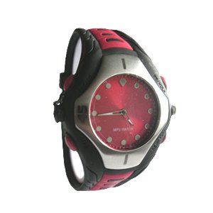 Watch MP3 Player 2G(red)-AD968