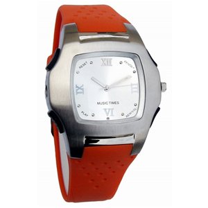 Watch Mp3 Player red/2G MW-138