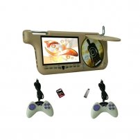 7"Car Sun-Visor DVD Player with USD/SD And Game Function(JE-786C/TV)