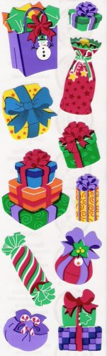 Holiday Present Stickers