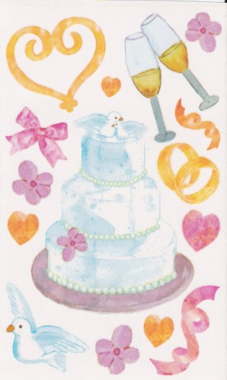 Maxi Wedding Vellum Stickers