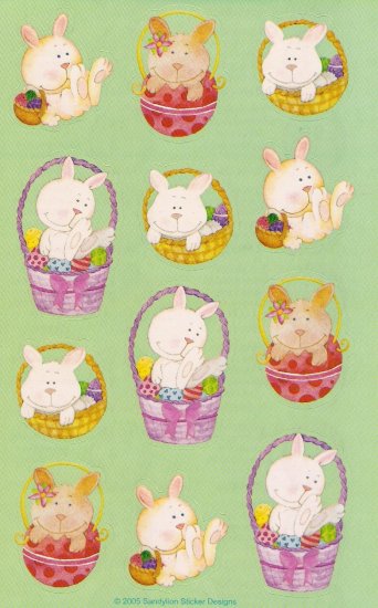 Maxi Bunny Stickers