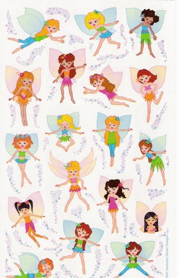 Maxi Fairy Stickers