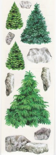Tree and Rock Stickers