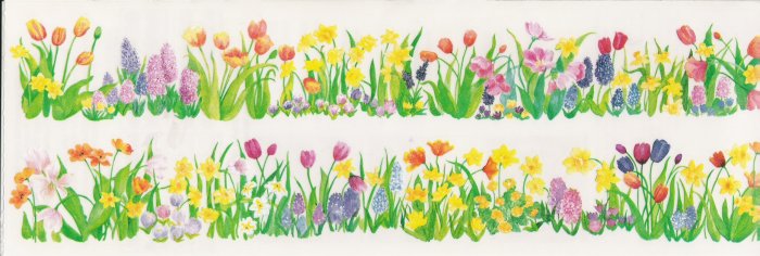Horizon Spring Flower Stickers
