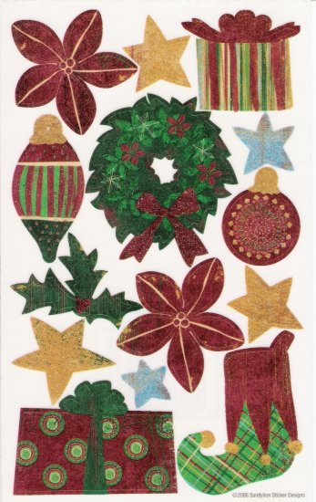 Christmas Presents Stickers