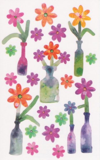 Flower with vases