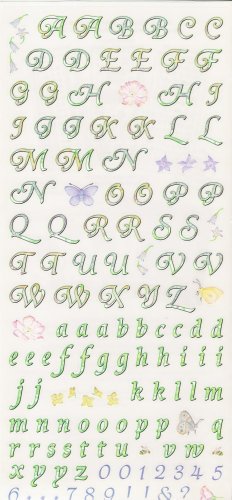 Floral Alphabet
