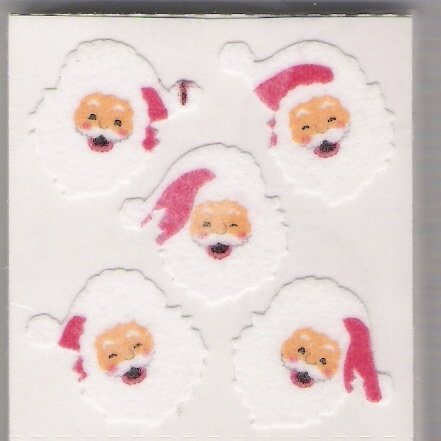 Fuzzy Santa Heads