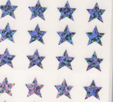 Mini Sliver Stars