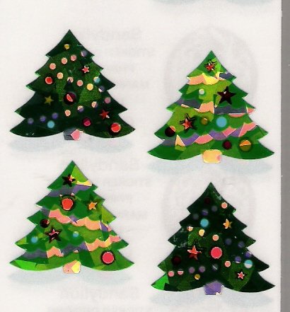 4 Christmas Trees