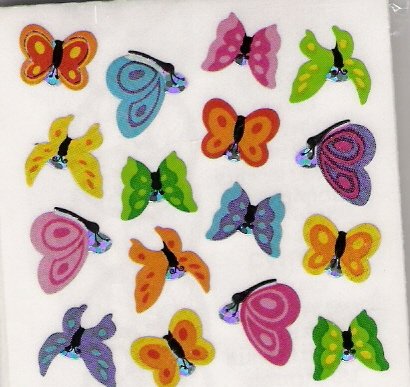 Mini Glittery Butterflies