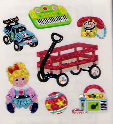 Toys and Wagon
