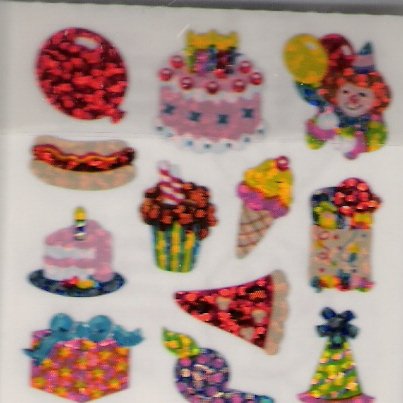 Mini Glittery Birthday Treats