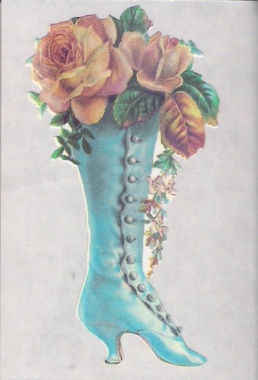 Shoe with Yellow Rose