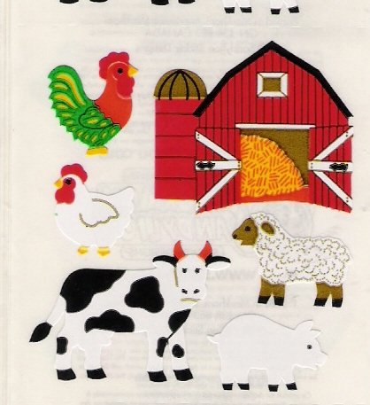 Farm with a Barn